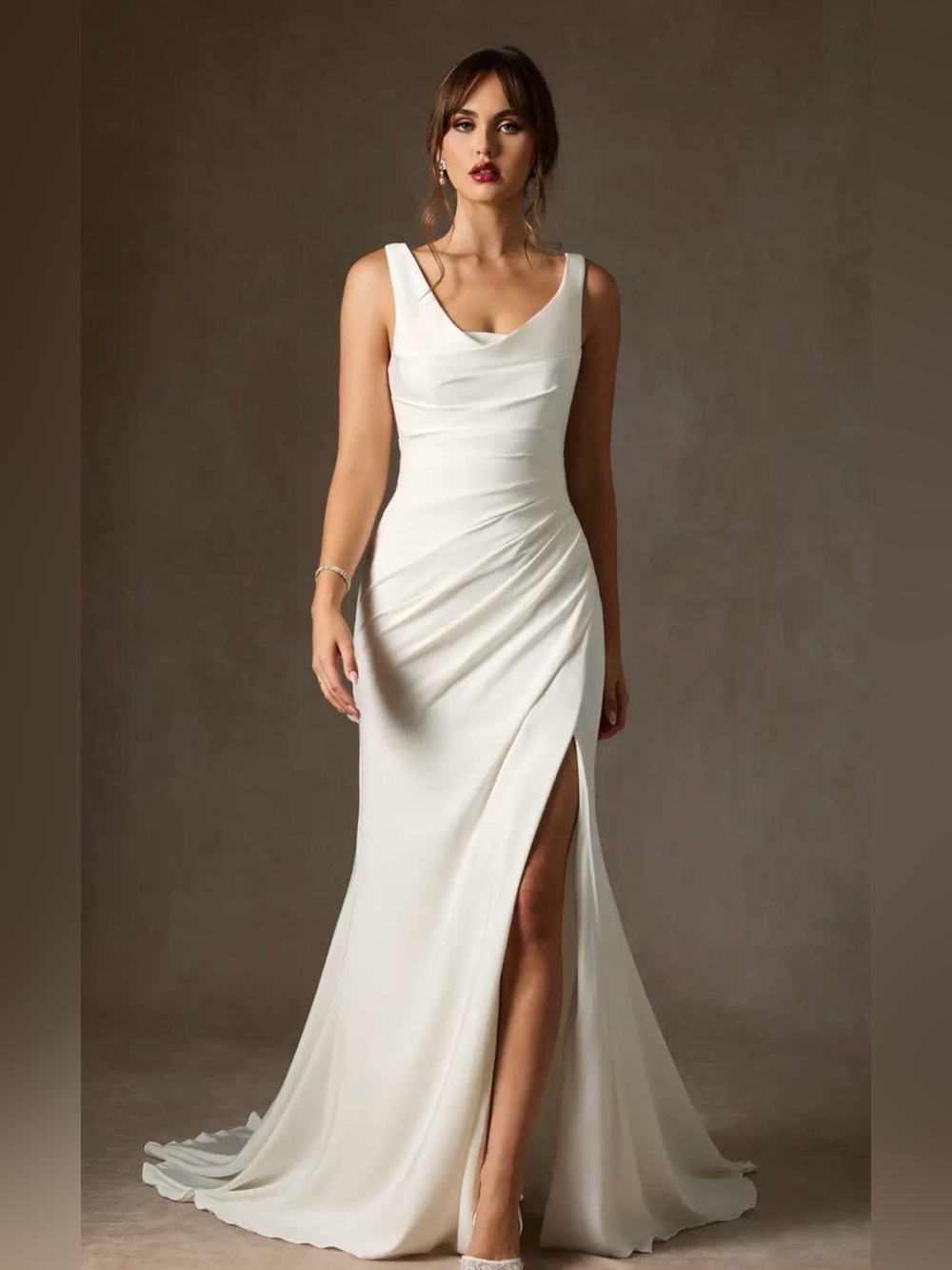 Mermaid style wedding dress